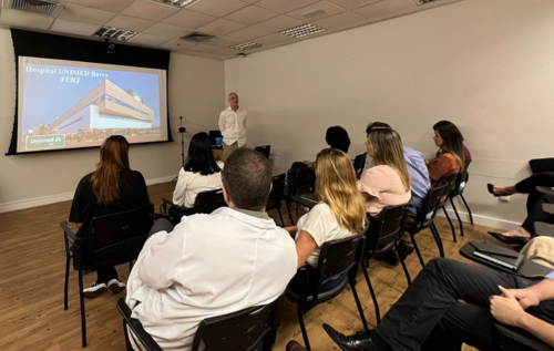 Apresentação do novo diretor geral do Hospital Unimed - Barra da Tijuca